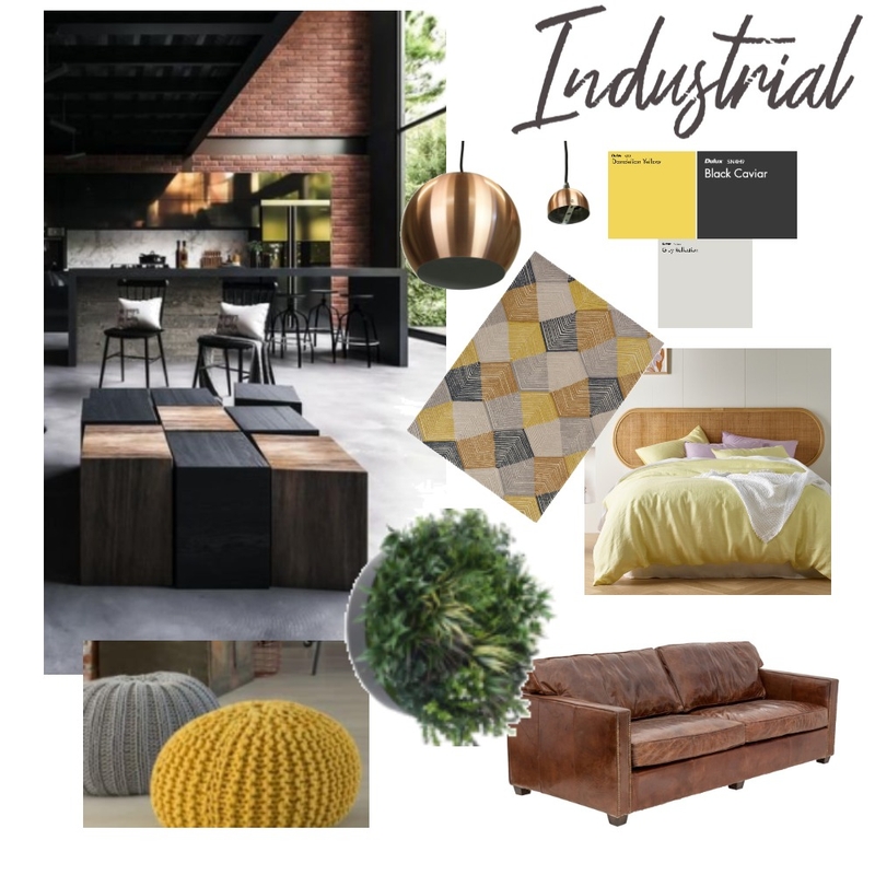 industrial Mood Board by kfabrizio on Style Sourcebook