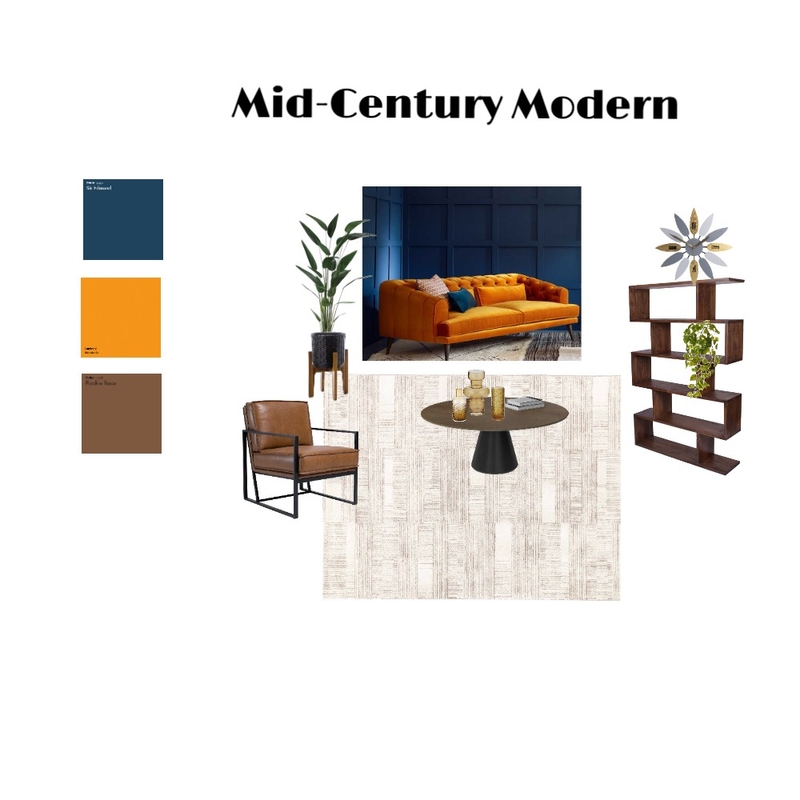 Mid century modern Mood Board by studio.twentyfour on Style Sourcebook