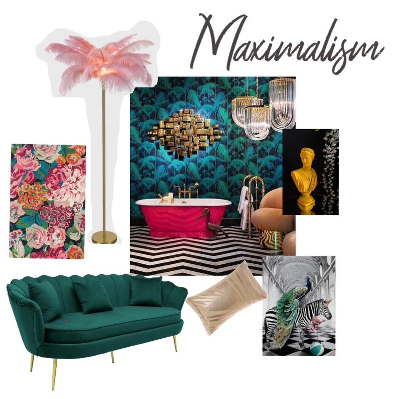 maximalism Mood Board by kfabrizio on Style Sourcebook