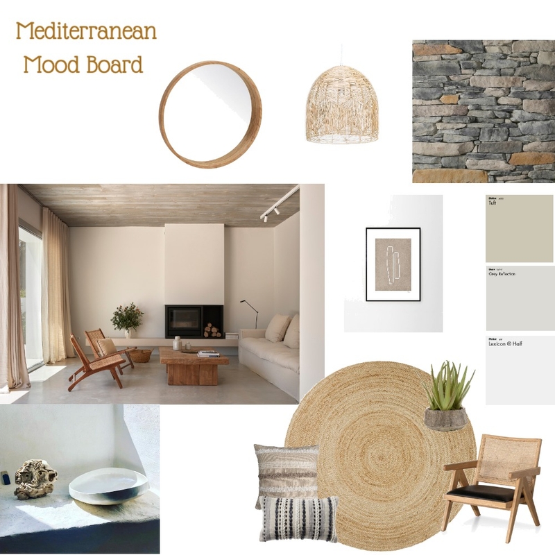 Mediterranean Mood Board by Delphin on Style Sourcebook