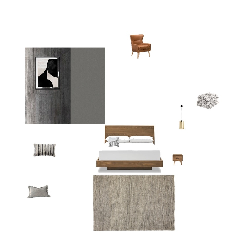 Scandi Minimalist Bedroom Mood Board by lilian dagrosa on Style Sourcebook