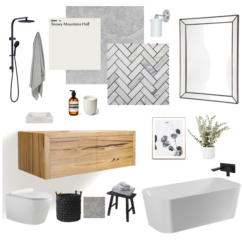 Bathroom Cool and Calm Mood Board by MB Interiors on Style Sourcebook