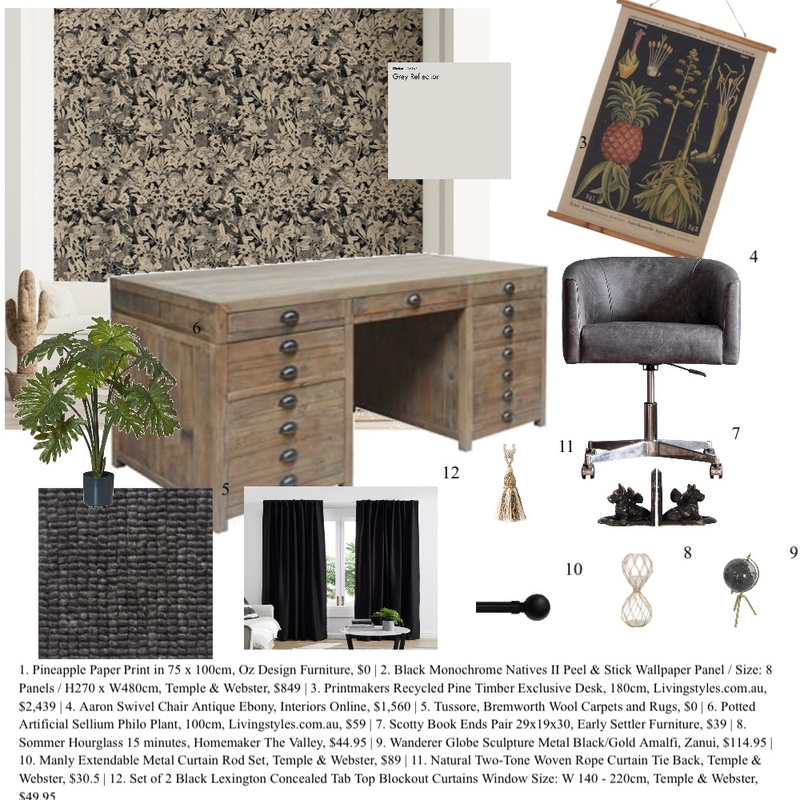 Mod 9 Office Mood Board by Danica Alexander on Style Sourcebook