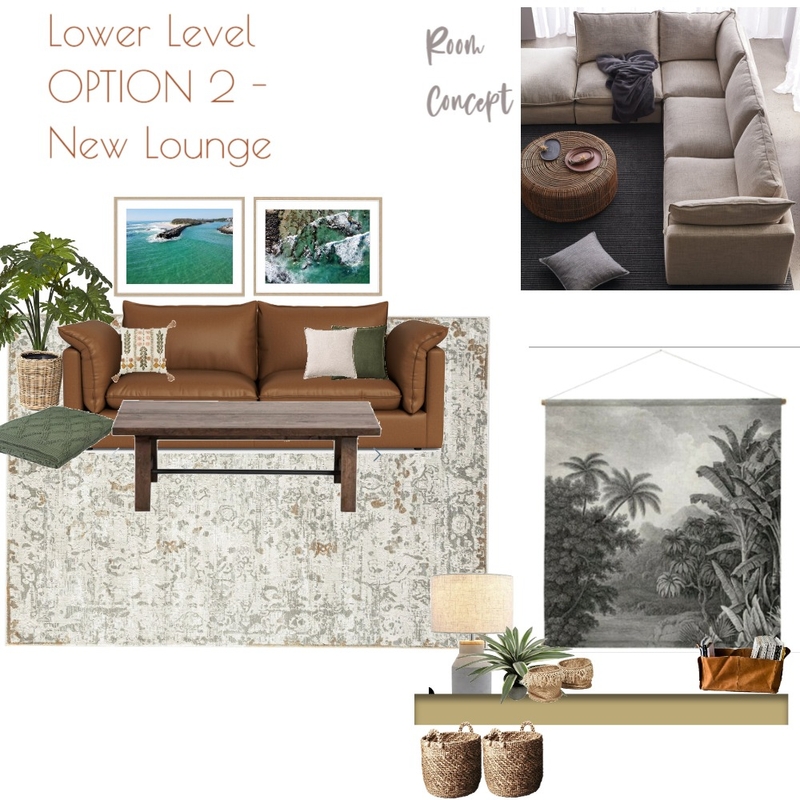 Lounge Room 3 - Lower Level - Option 2 Mood Board by jack_garbutt on Style Sourcebook