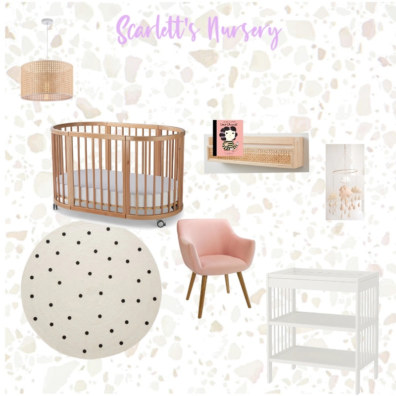 Scarlett's Nursery Mood Board by SezzaDiior on Style Sourcebook