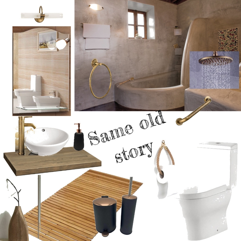 Vintage Bathroom Mood Board by Marie Tzi on Style Sourcebook