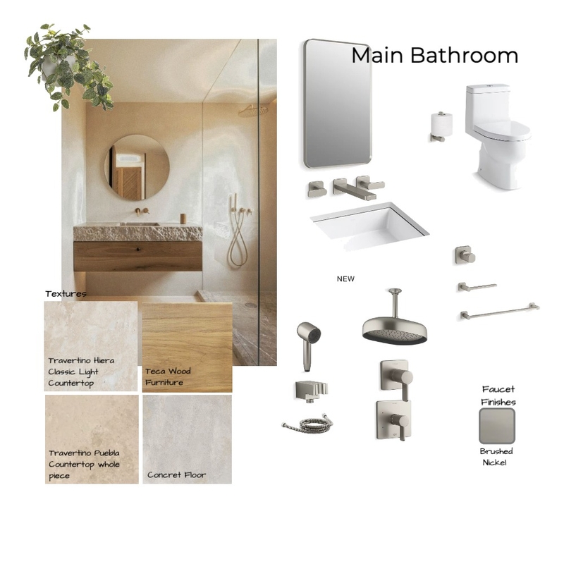 24E Main Bathroom.4 Mood Board by Noelia Sanchez on Style Sourcebook