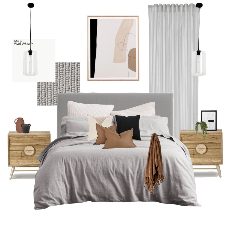 Bedroom Mood Board by Sage & Stone Styling on Style Sourcebook