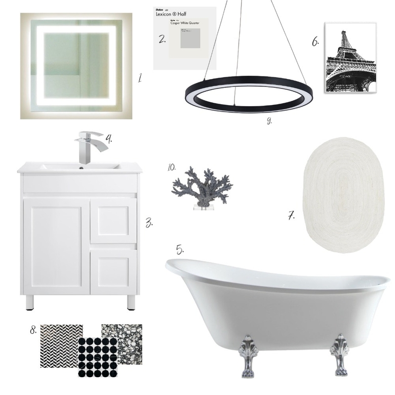 Lux Bathroom Mood Board by Suzanne on Style Sourcebook