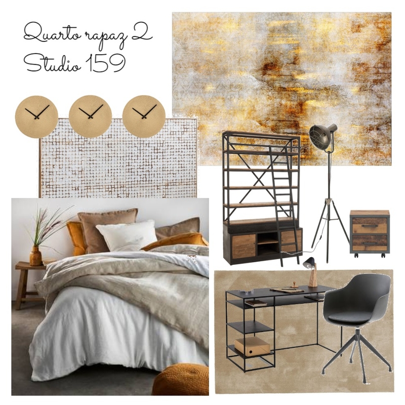 Quarto rapaz 12 anos V3 Alverca Mood Board by Studio 159 on Style Sourcebook