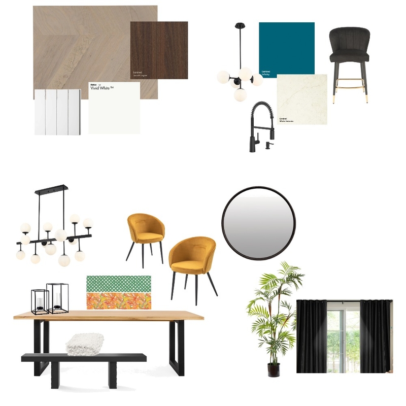 Module 9 Kitchen Dining Mood Board by Trena Laine on Style Sourcebook