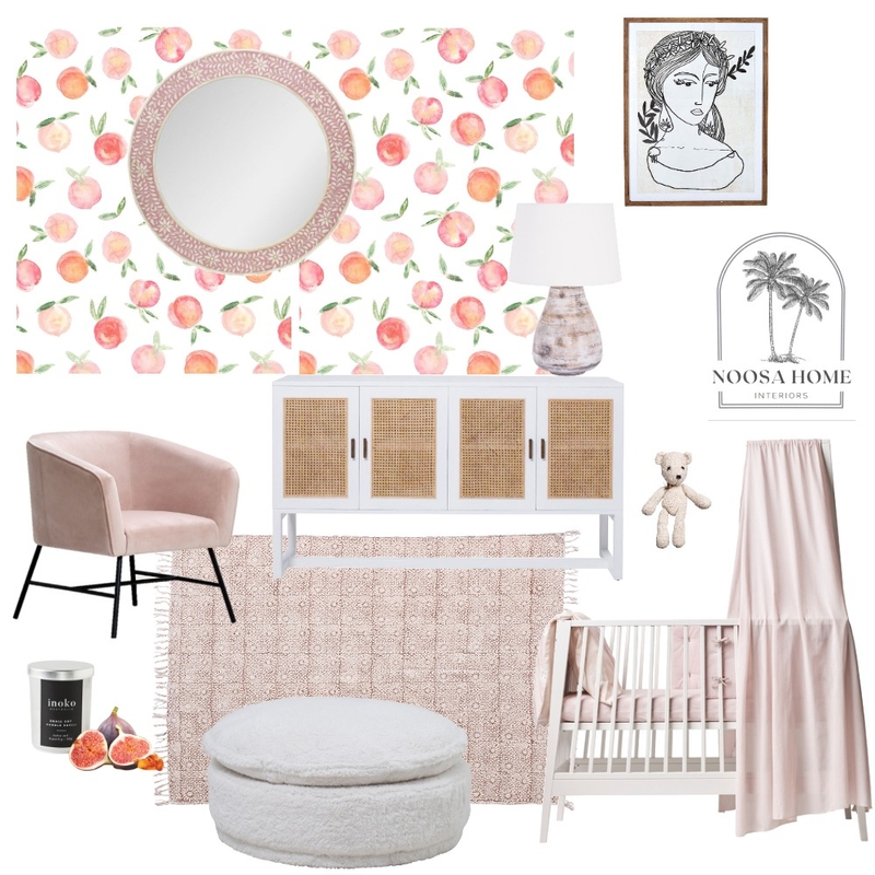 Peach and Pink Mood Board by TCH Interiors on Style Sourcebook