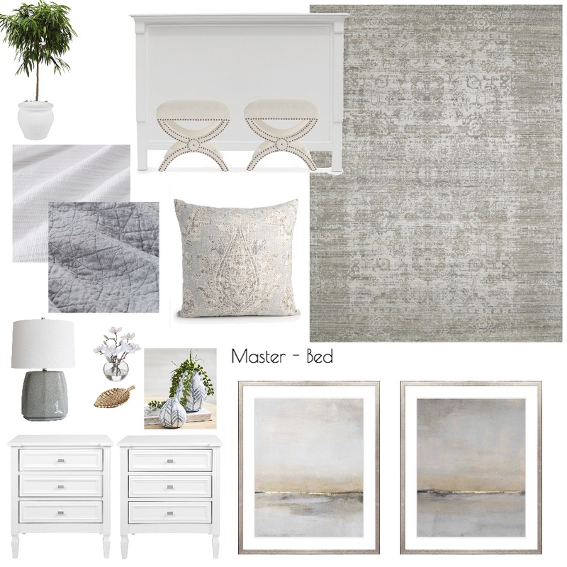 Master - Bed Mood Board by Melp on Style Sourcebook