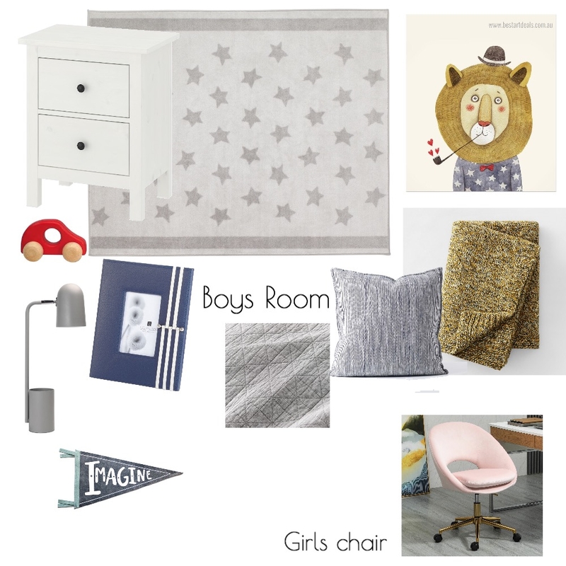 Silvester Girls & Boys Room Mood Board by Melp on Style Sourcebook