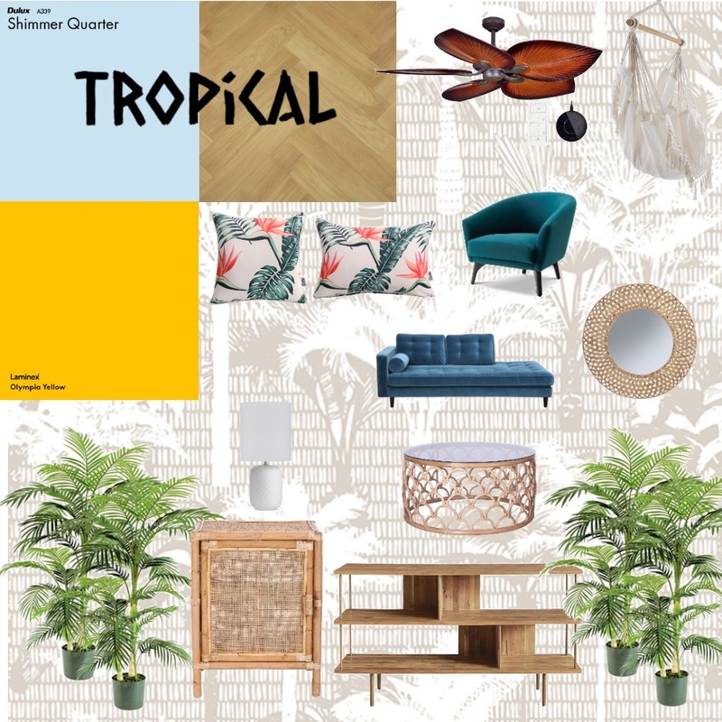 tropicaly Mood Board by seestoep on Style Sourcebook