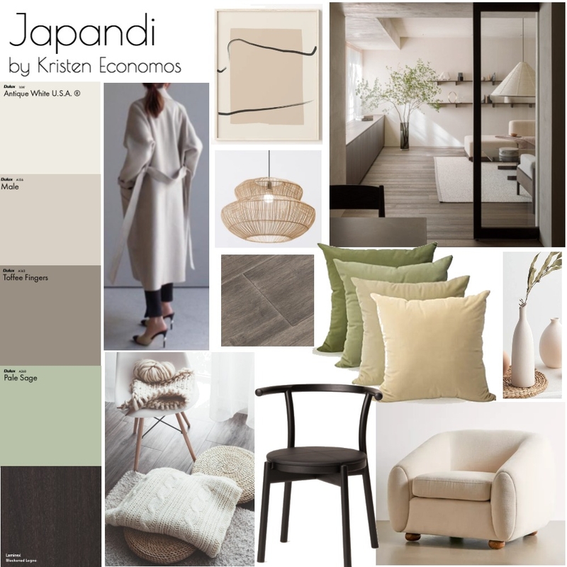 Japanese Mood Board Mood Board by keconomos on Style Sourcebook