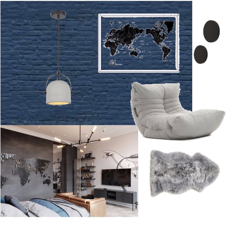 Teen Boys Bedroom Mood Board by MISS G Interiors on Style Sourcebook