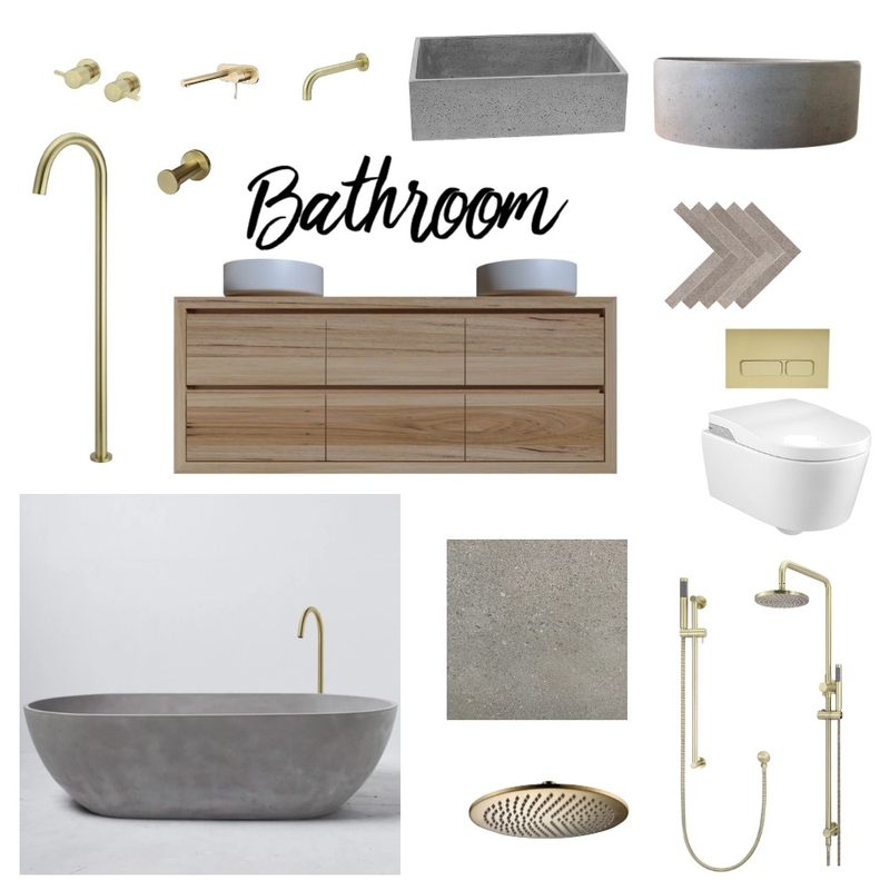 Ensuite Moodboard Mood Board by yolo on Style Sourcebook