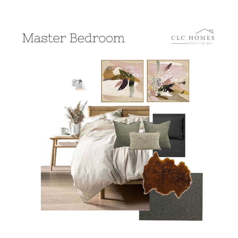 Master Bedroom Mood Board by CLC Homes | Style to Sell on Style Sourcebook