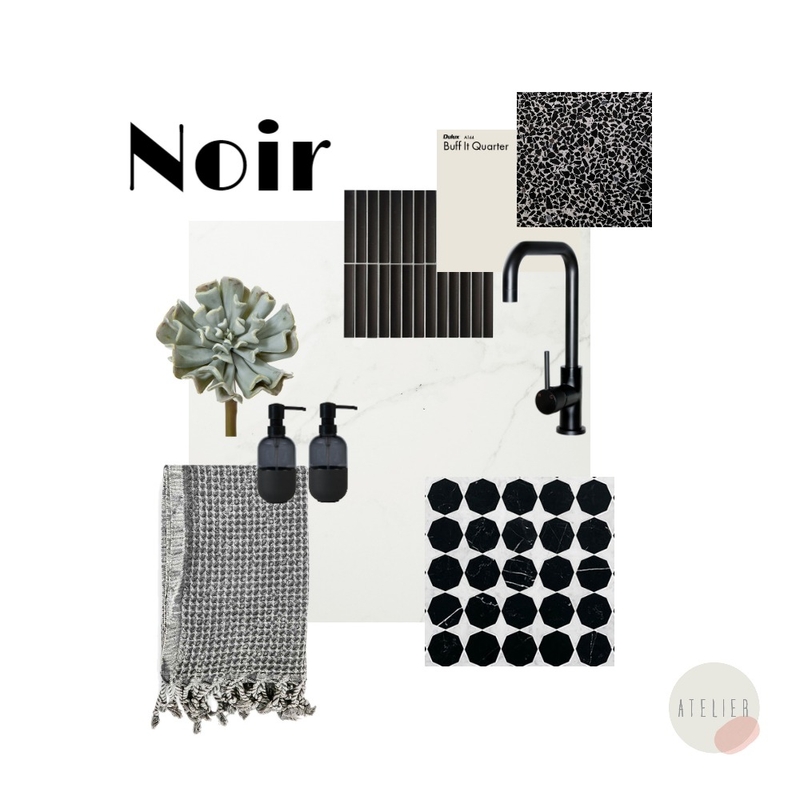 NOIR Mood Board by ATELIER INTERIOR DESIGN STUDIO on Style Sourcebook