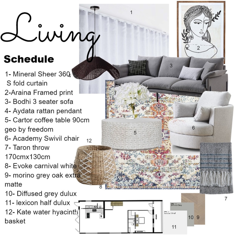 Module9 living Mood Board by Alia on Style Sourcebook