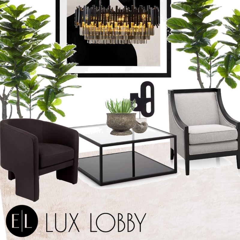 Lux Lobby Mood Board by E.LUX Design on Style Sourcebook