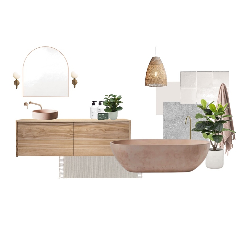 Drew & Leah Bathroom Mood Board by zoemateri on Style Sourcebook