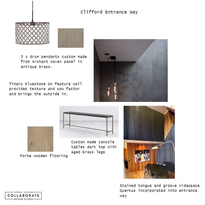 Clifford Entrance Way Mood Board by Jennysaggers on Style Sourcebook