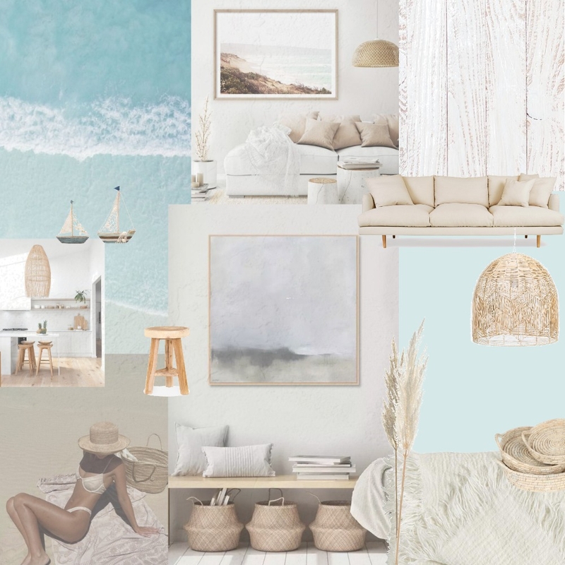 Coastal Mood Board by Kate Hackett on Style Sourcebook