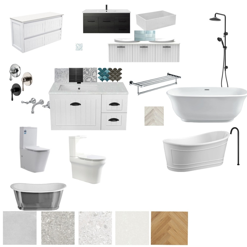 Bathroom Mood Board by kympercival on Style Sourcebook