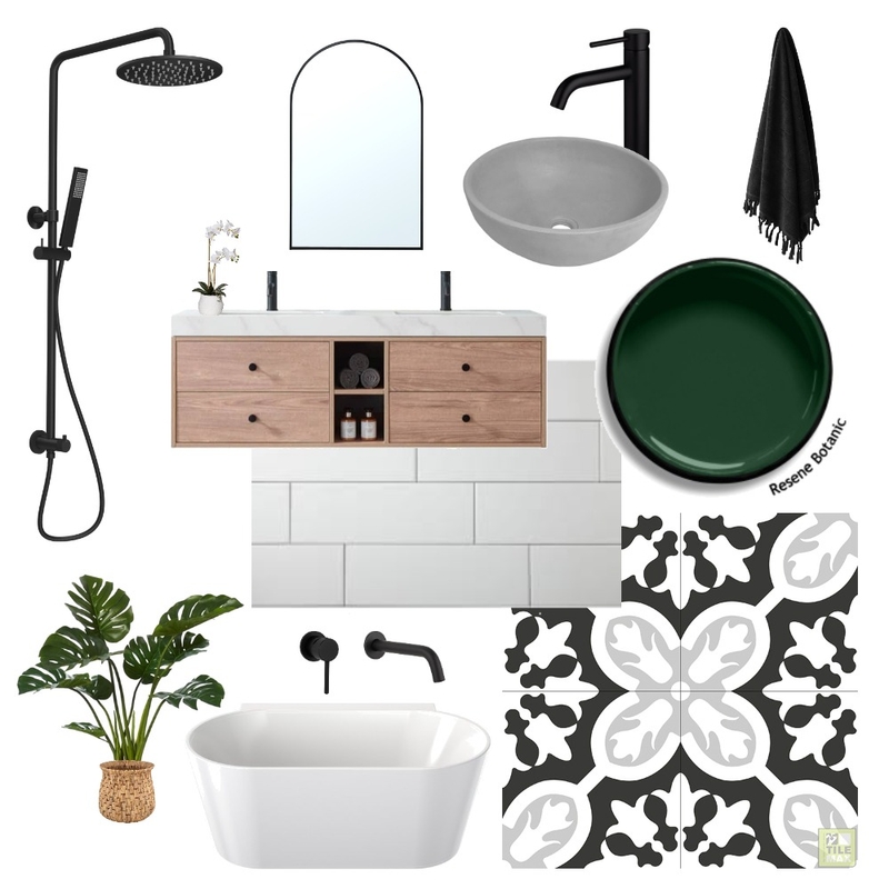 Robertson Main Bathroom 2 Mood Board by Maven Interior Design on Style Sourcebook