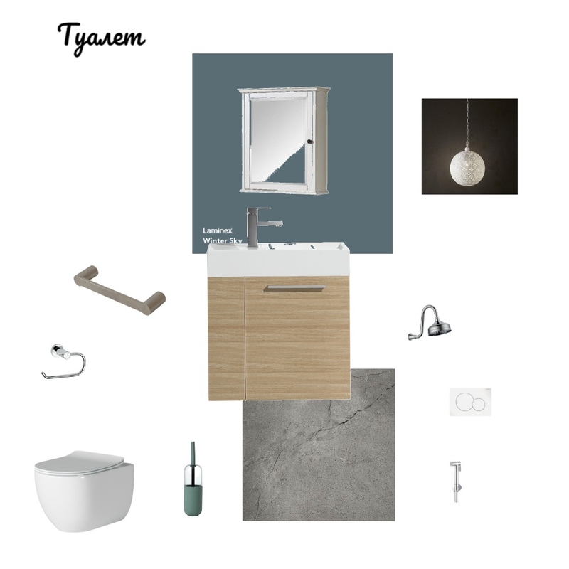 Туалетная комната Mood Board by Дария on Style Sourcebook