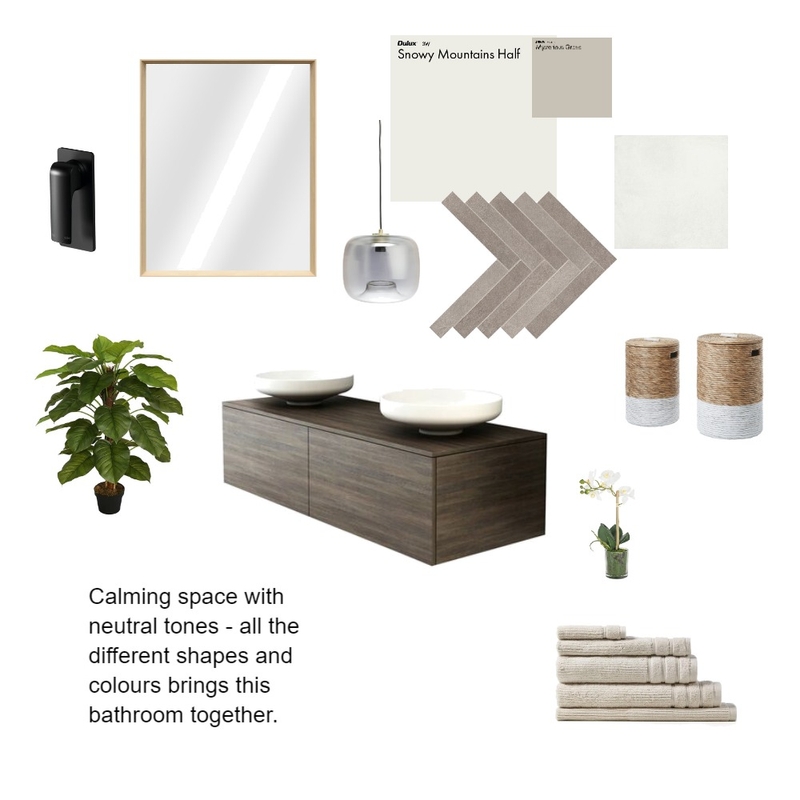 MAIN BATHROOM 3 VAN NIEKERK HOUSE Mood Board by saritavann on Style Sourcebook