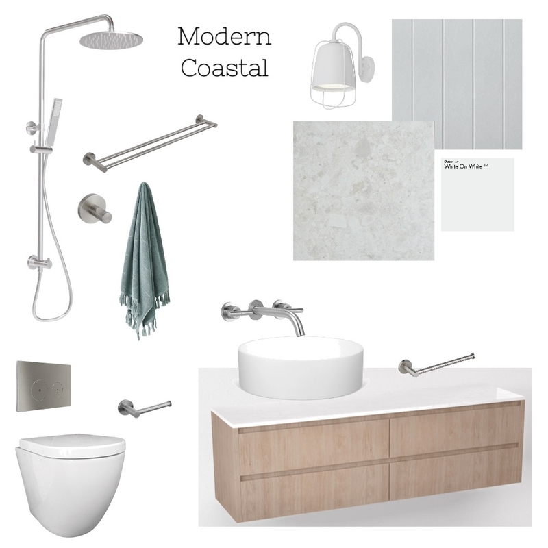 Burrawong Bathroom Mood Board by Aime Van Dyck Interiors on Style Sourcebook