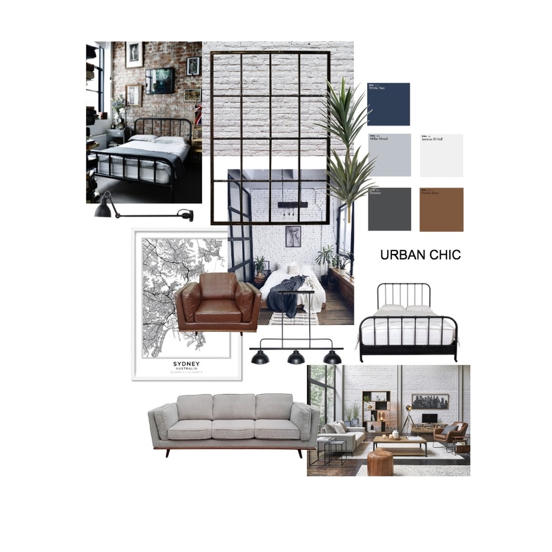 Urban Chic Mood Board by Stephanie Tandingan on Style Sourcebook