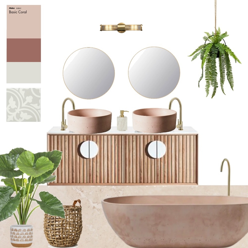 boho bathroom Mood Board by amjstyling on Style Sourcebook