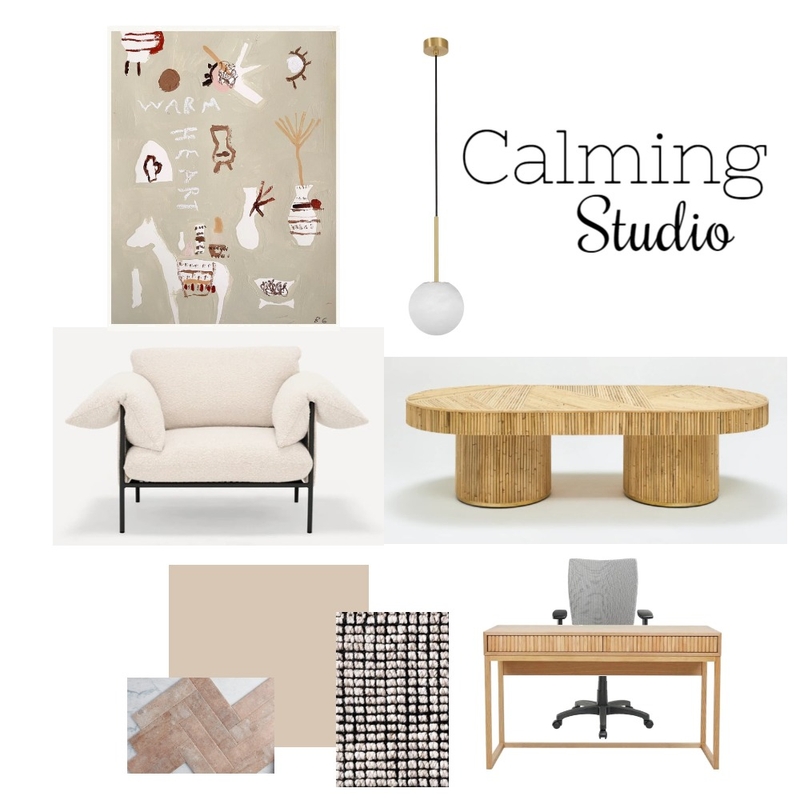 Studio Office Mood Board by Noa Herlihy on Style Sourcebook