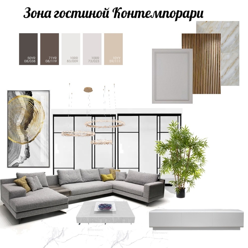 Гостиная светлые тона 1 Mood Board by Elena_75 on Style Sourcebook