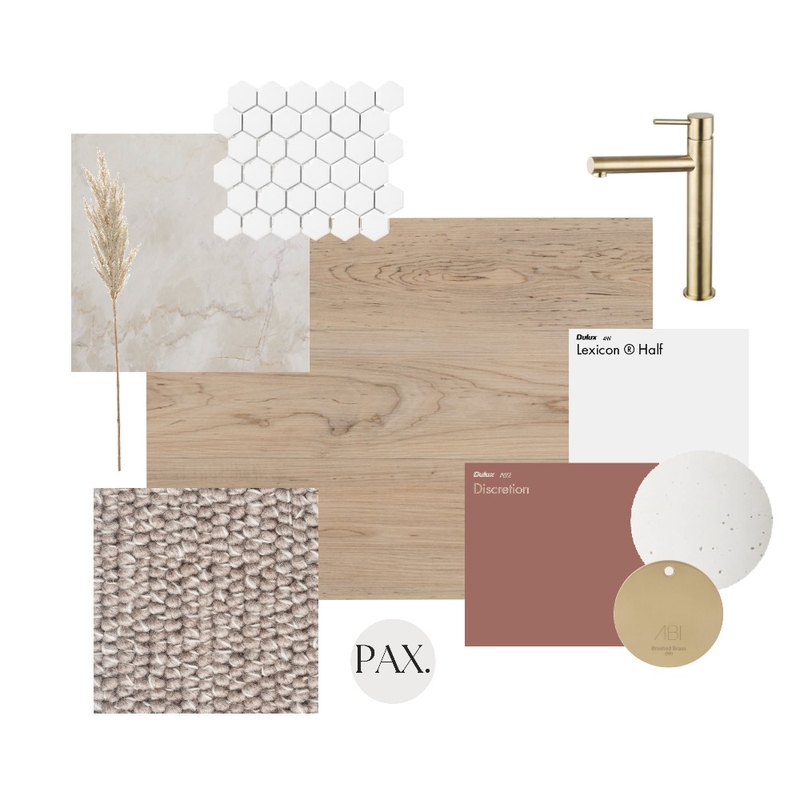 Materials Board Bathroom Mood Board by PAX Interior Design on Style Sourcebook