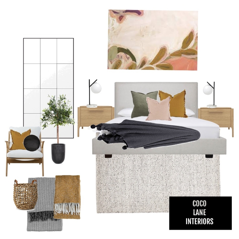 Dianella Master Bedroom Mood Board by CocoLane Interiors on Style Sourcebook