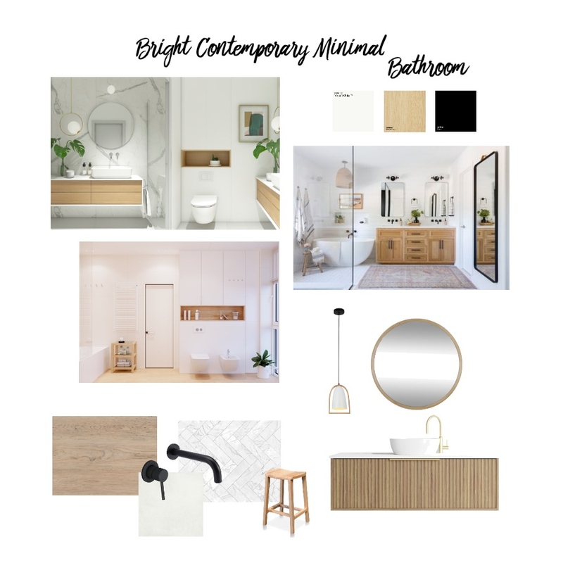 B's Bathroom Mood Board by Allissia on Style Sourcebook