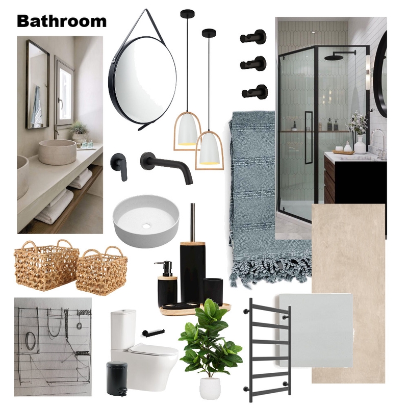 Bathroom Mood Board by Lydi_Gkai on Style Sourcebook