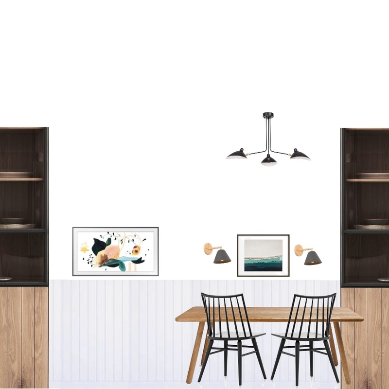 Dining room wood and white black Mood Board by knadamsfranklin on Style Sourcebook