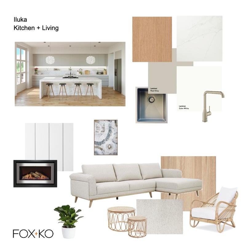 Iluka Kitchen Mood Board by FOXKO on Style Sourcebook