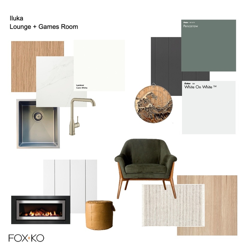 Iluka Lounge + Games Mood Board by FOXKO on Style Sourcebook