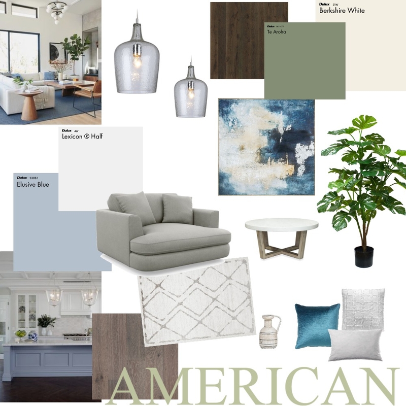 American Mood Board by Keelyswll on Style Sourcebook