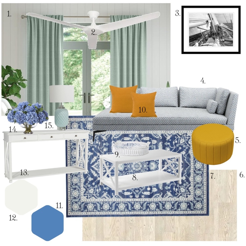 Coastal Living Mood Board by Jeny on Style Sourcebook