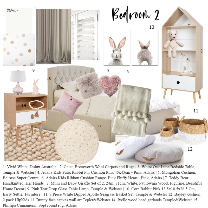 Bedroom 2 Mood Board by Tunde H on Style Sourcebook