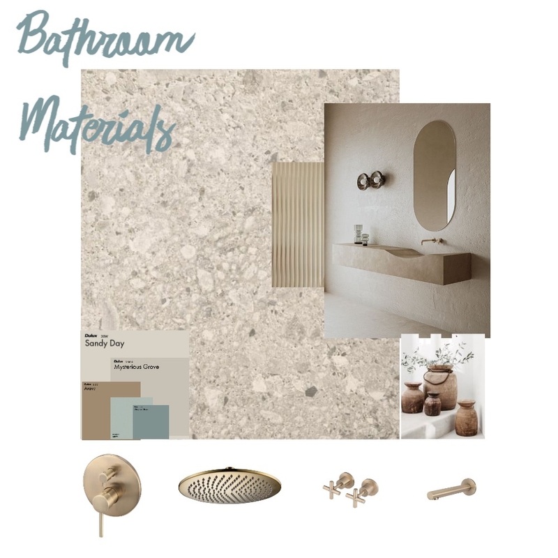 Bathroom Materials Mood Board by vkourkouta on Style Sourcebook