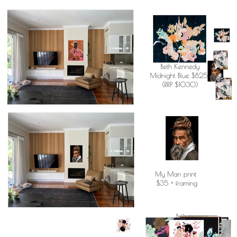 Fireplace arty Mood Board by Little Design Studio on Style Sourcebook